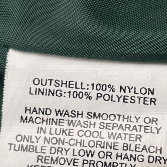 Oregon Ducks Puffer Vest Men’s M Green Full Zip Sleeveless Zip Pockets - Picture 6 of 7